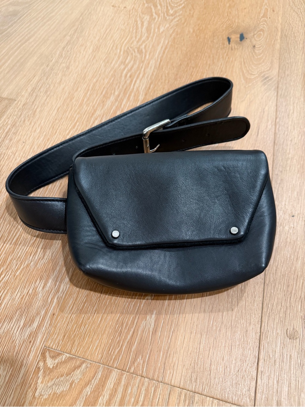 Free People • Leather Fanny Sling Bag